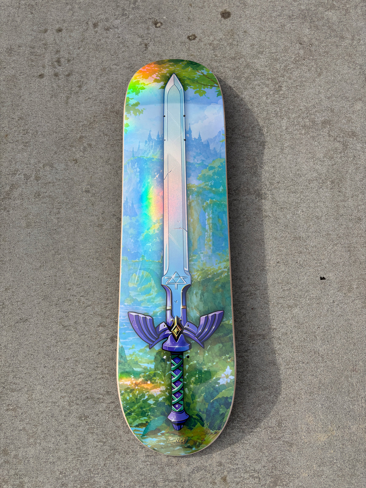 Holographic Master Sword - SK8 CLUB