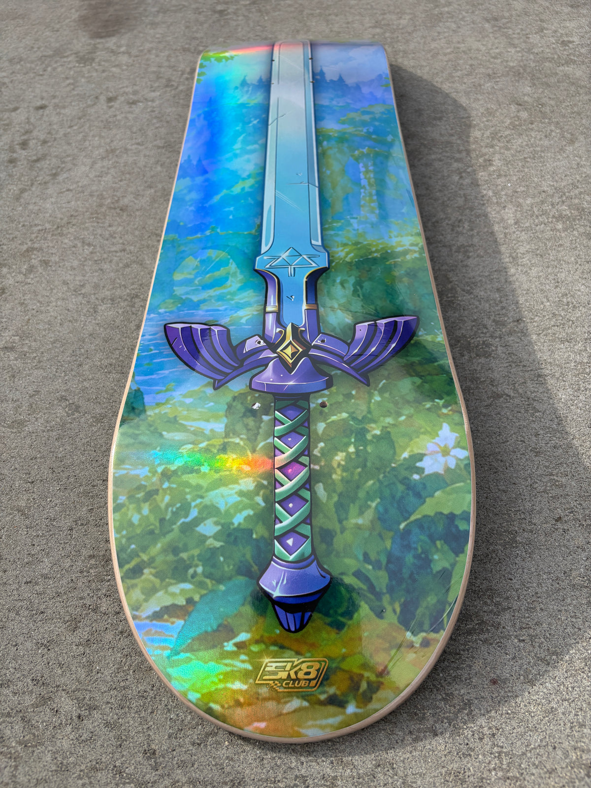 Holographic Master Sword - SK8 CLUB