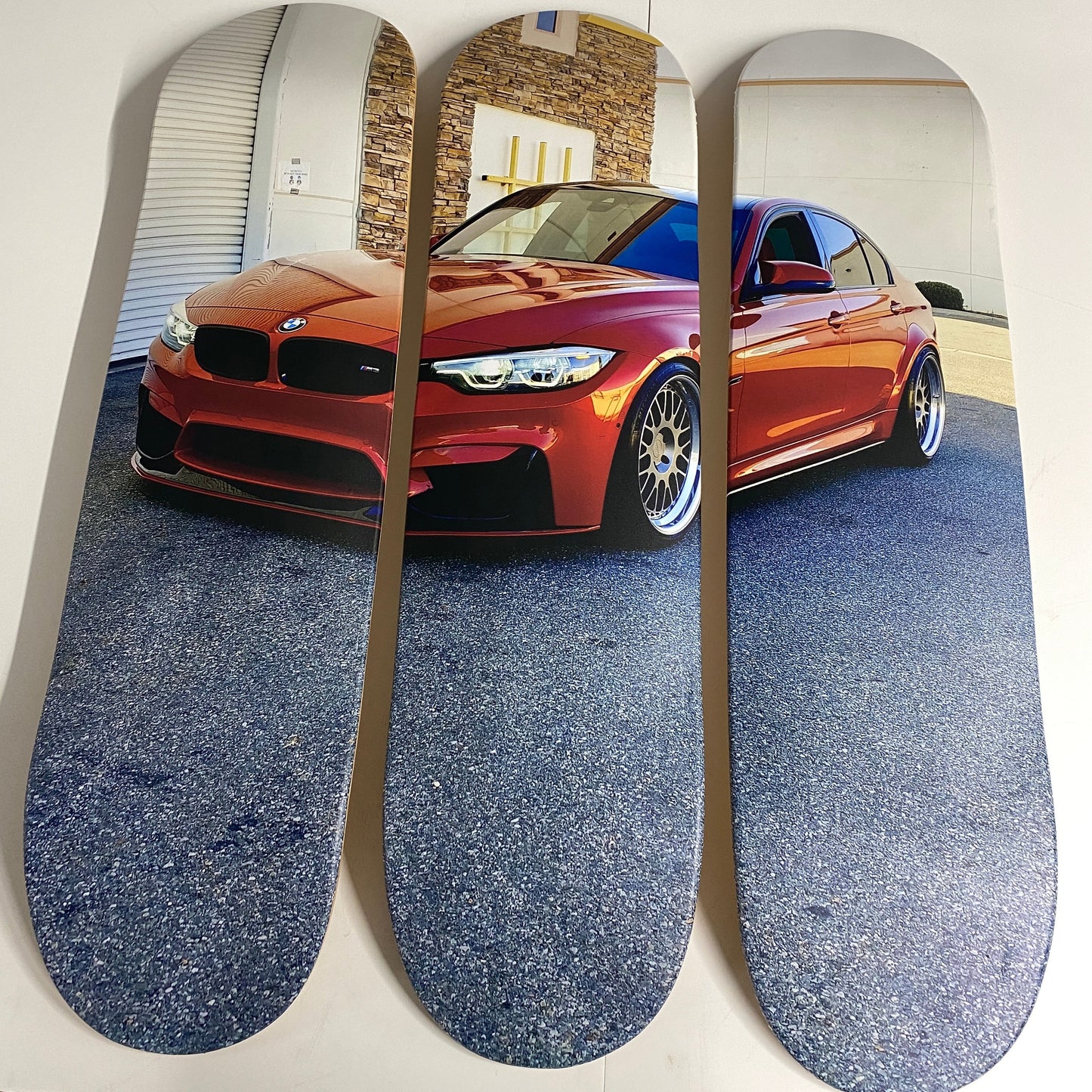 3 CUSTOM PRINTED SKATE DECKS